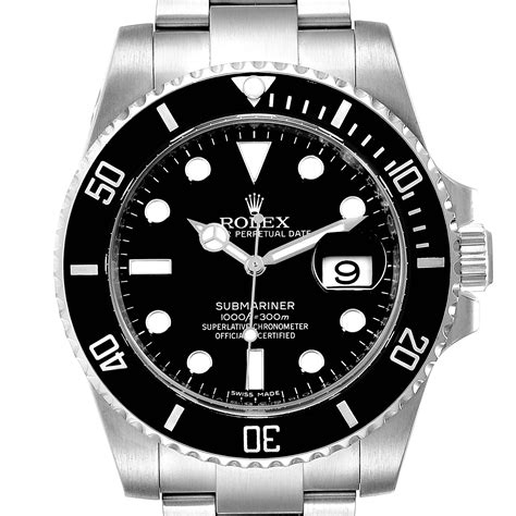 2014 rolex submariner box|Rolex Submariner black ceramic bezel.